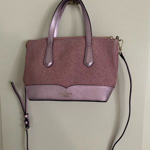 Late Spade Sparkly purse